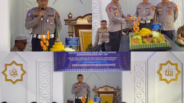Satlantas Polres Kerinci Gelar Doa Bersama, Peringati Hari Lalu Lintas Bhayangkara ke-70 dengan Khidmat